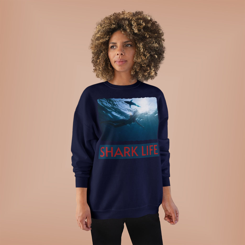 Ocean Sharks Photo Crewneck Sweatshirt