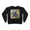 Crocodile Graphic Sweatshirt — "I Gotta Big Croc" Vintage Wildlife Crewneck