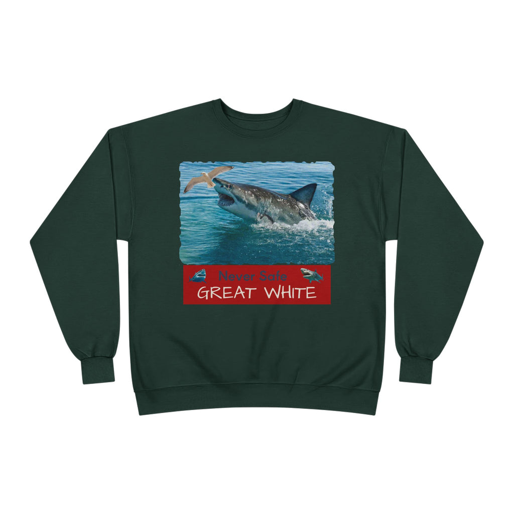 Great White Shark Crewneck Sweatshirt