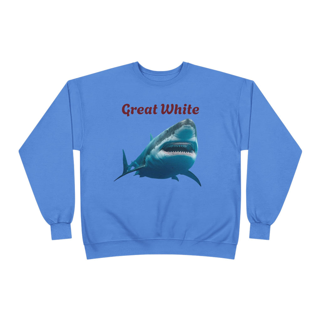 Great White Shark Crewneck Sweatshirt