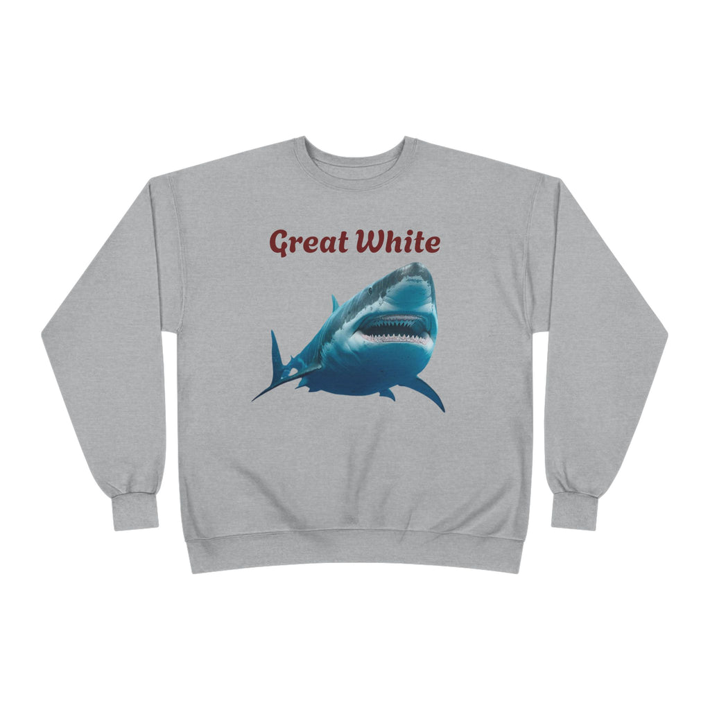 Great White Shark Crewneck Sweatshirt