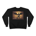Devil Dragon Crewneck Sweatshirt – "The Firelands" Gothic Fantasy Graphic