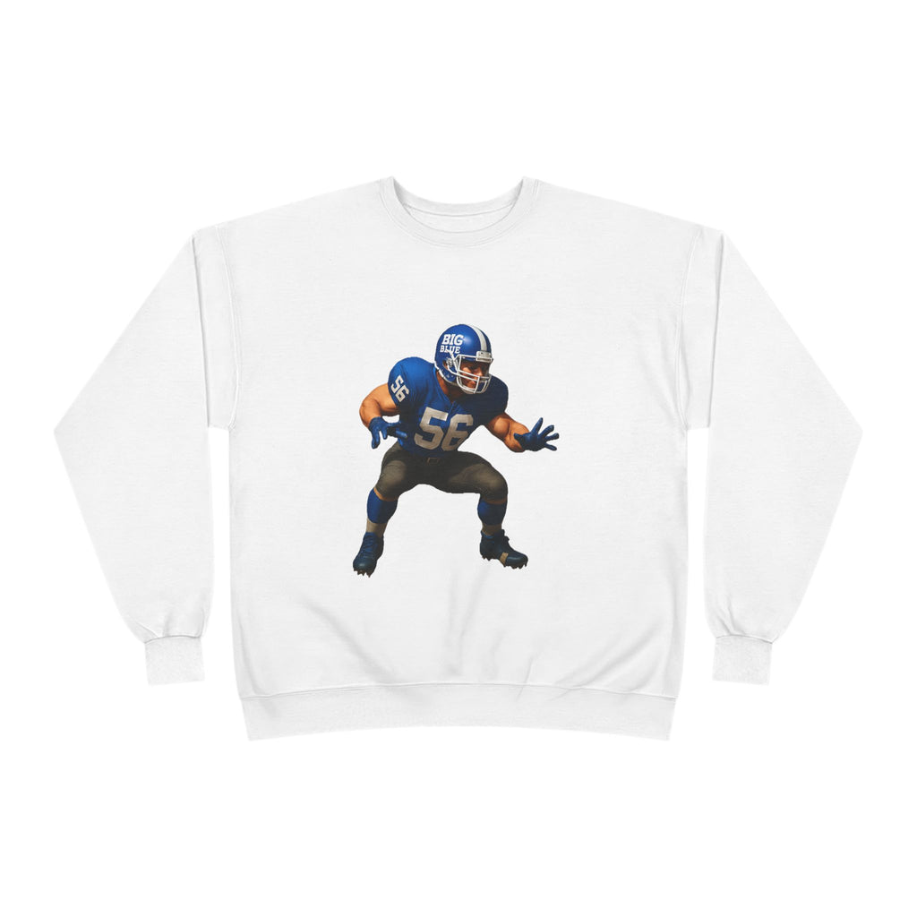 Football Linebacker Illustration Crewneck Sweatshirt