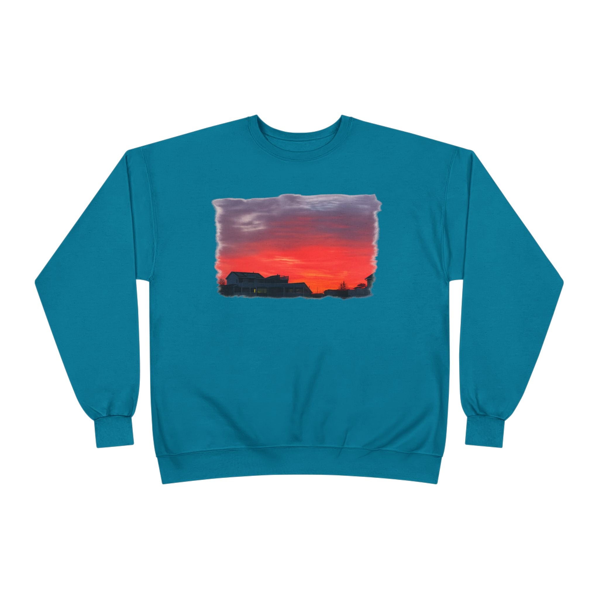 Sunset Skyline Crewneck Sweatshirt