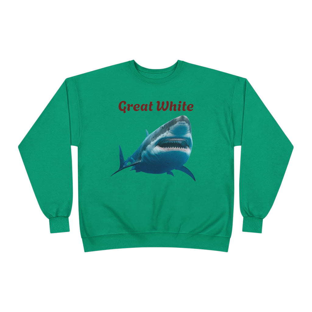 Great White Shark Crewneck Sweatshirt