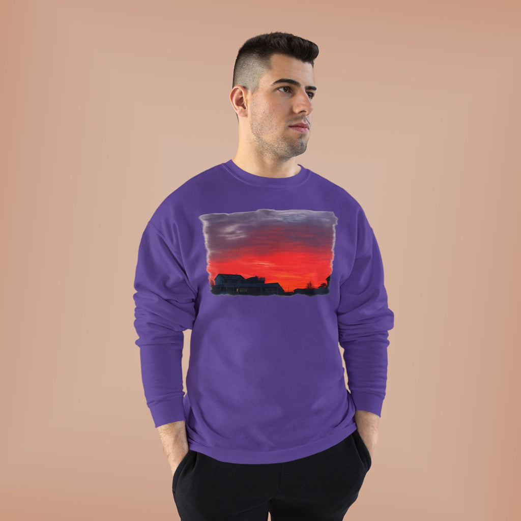 Sunset Skyline Crewneck Sweatshirt