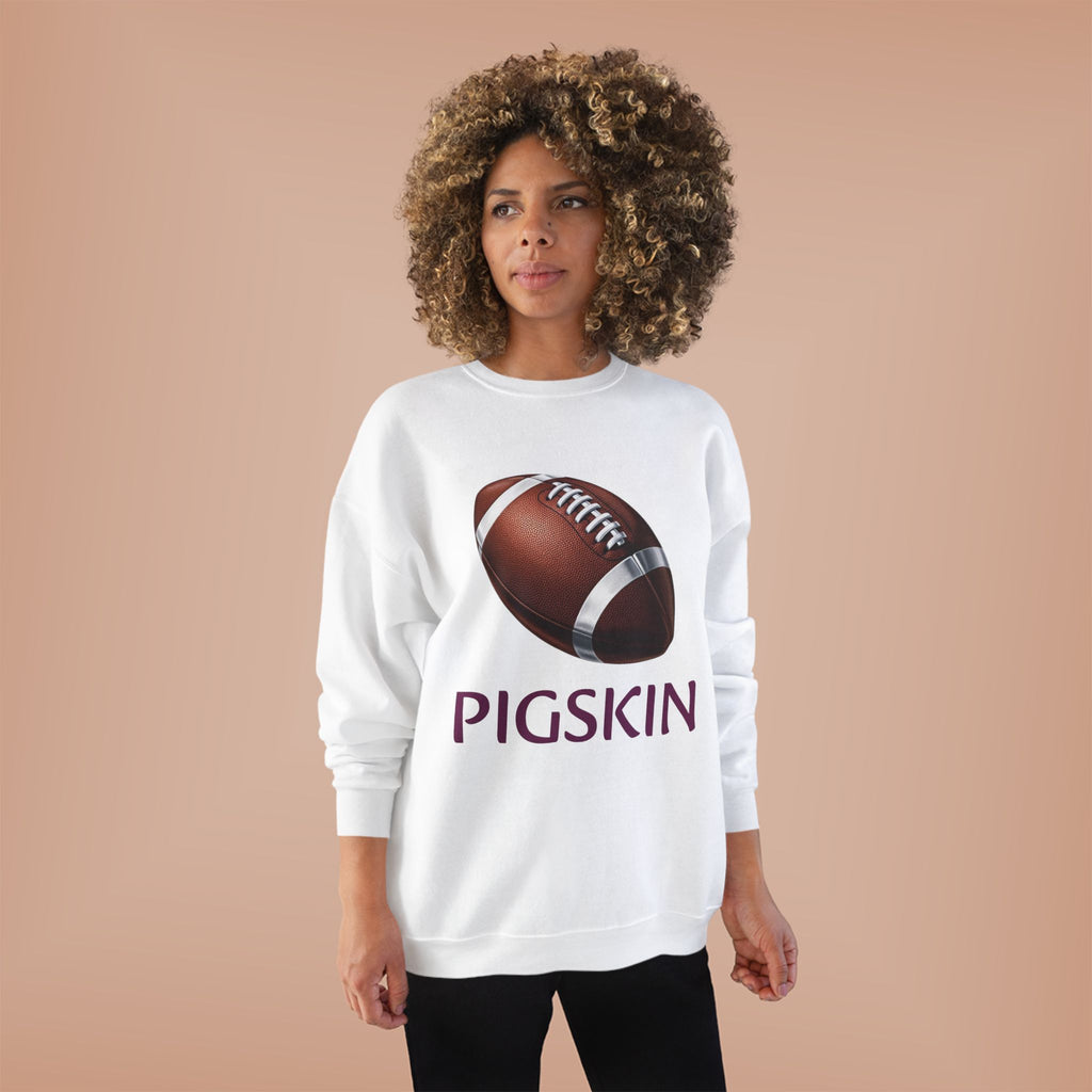 Football Vintage Graphic Sweatshirt — "Pigskin" Crewneck