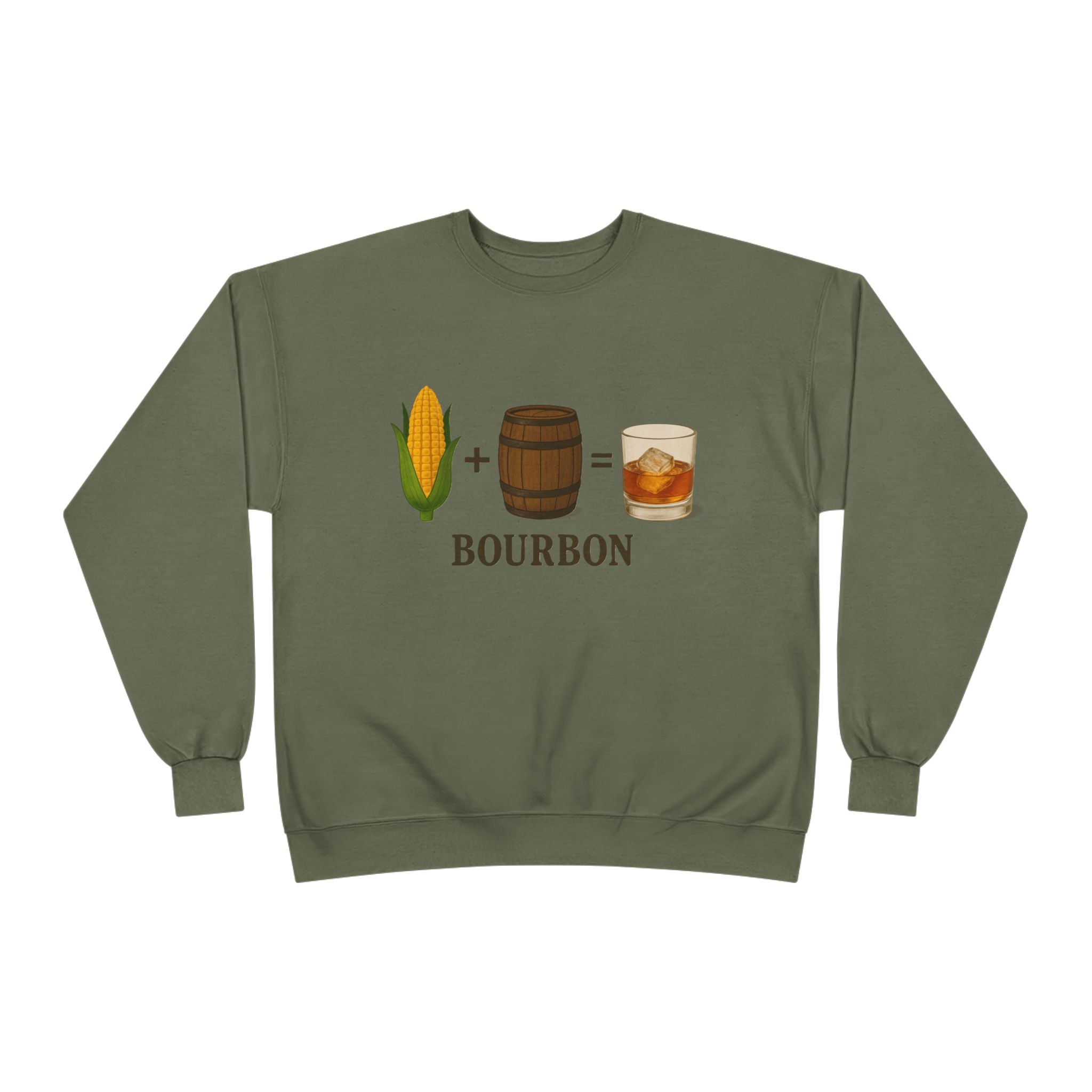 Bourbon Corn Barrel Crewneck Sweatshirt