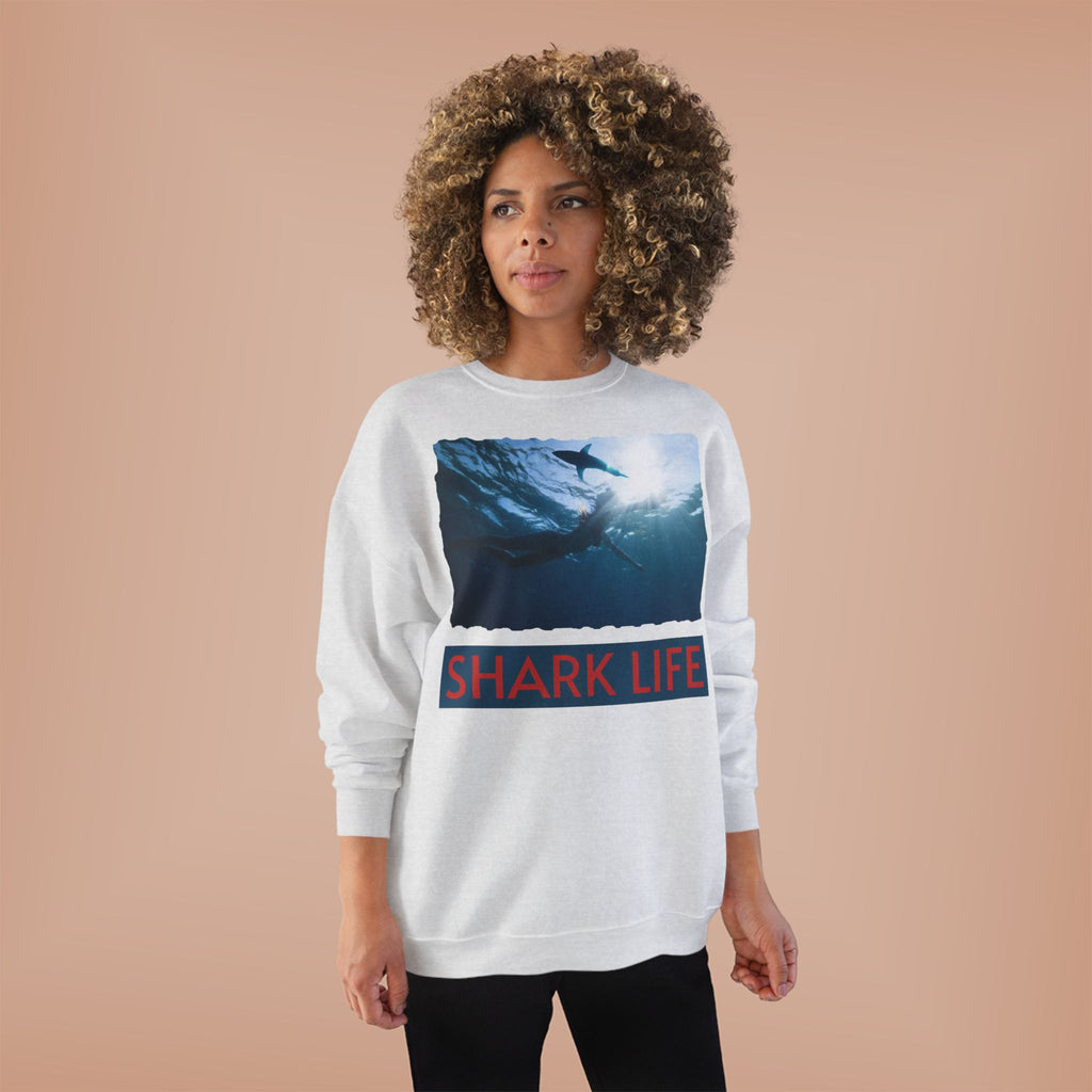 Ocean Sharks Photo Crewneck Sweatshirt