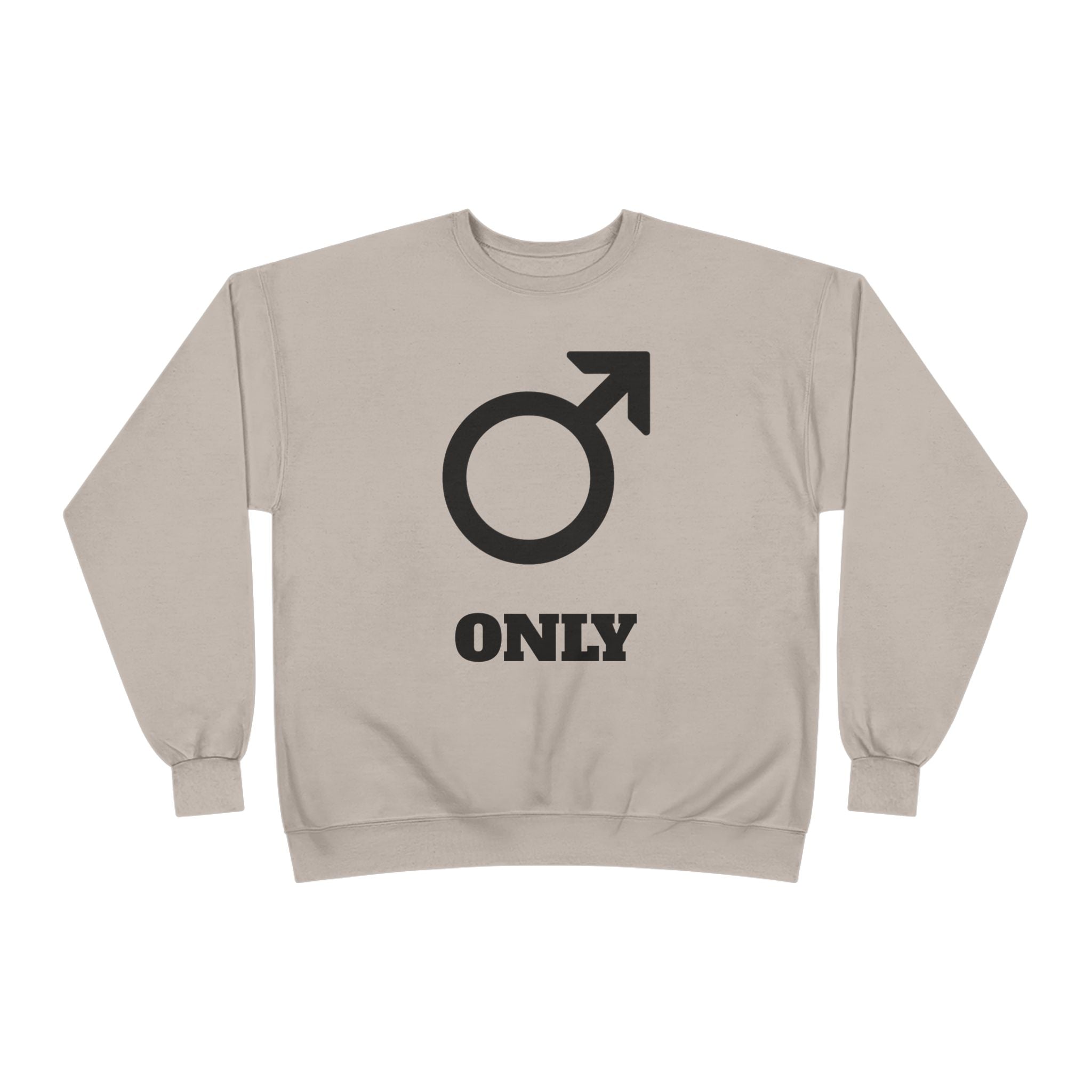 Male Symbol 'Only' Crewneck Sweatshirt