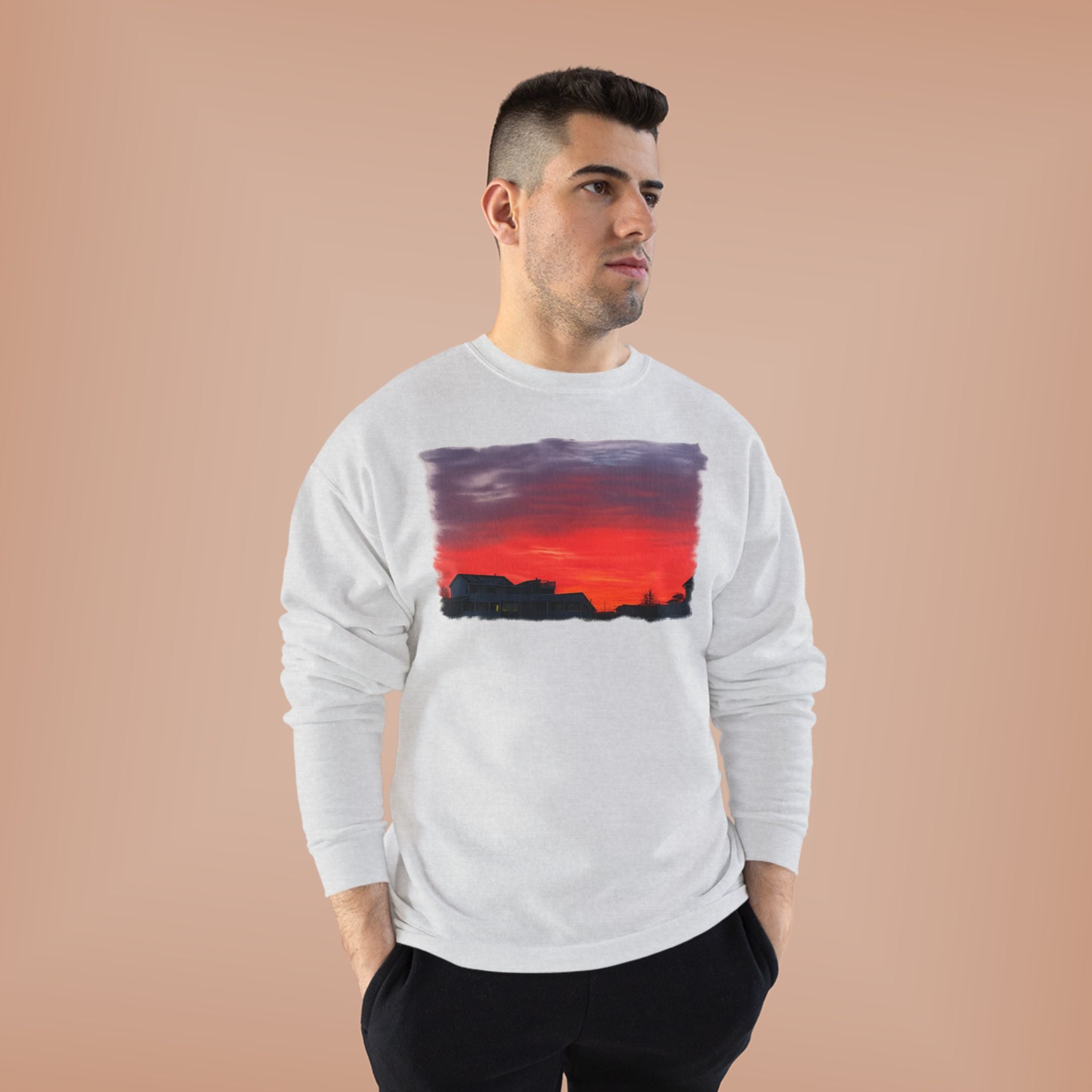 Sunset Skyline Crewneck Sweatshirt