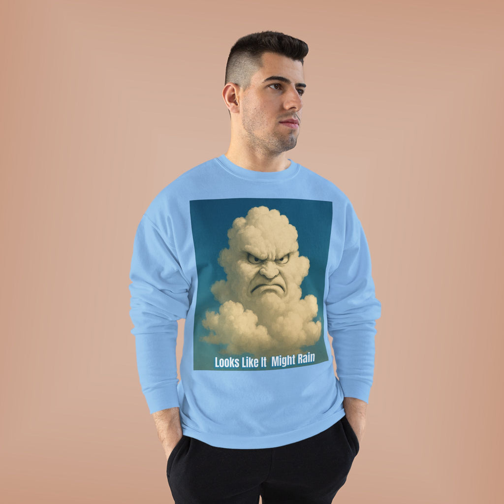 Angry Cloud 'Looks Like It Might Rain' Sweatshirt