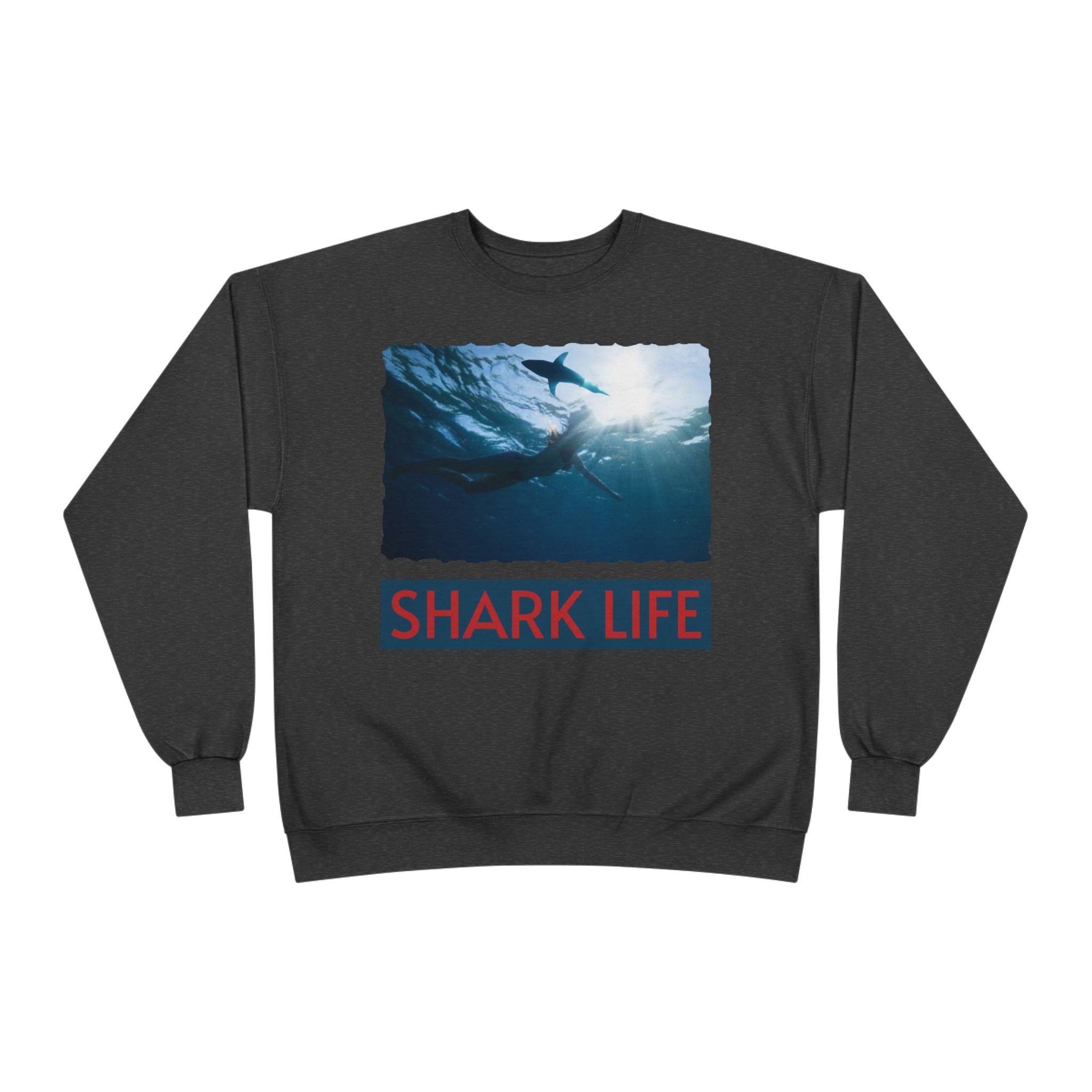 Ocean Sharks Photo Crewneck Sweatshirt