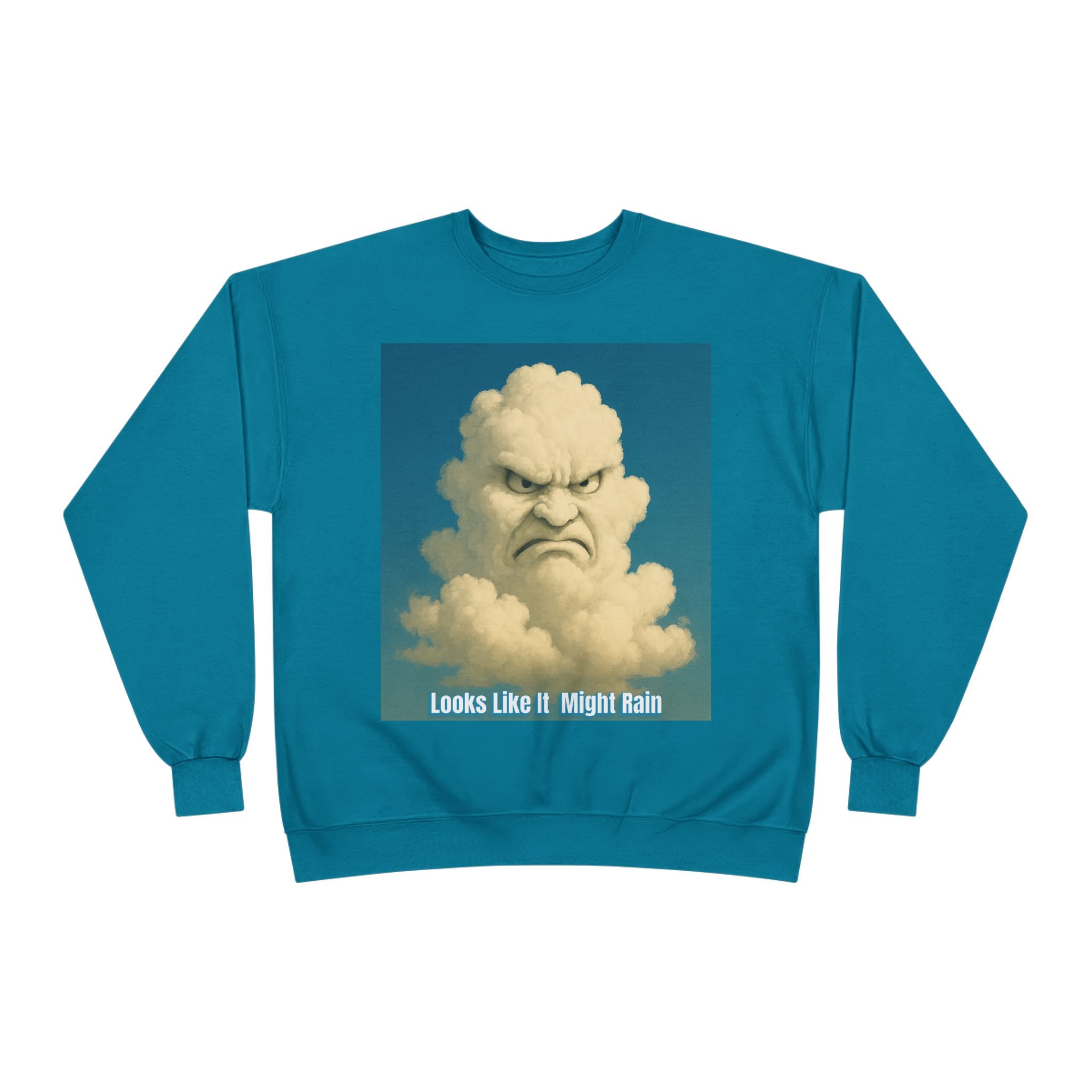 Angry Cloud 'Looks Like It Might Rain' Sweatshirt