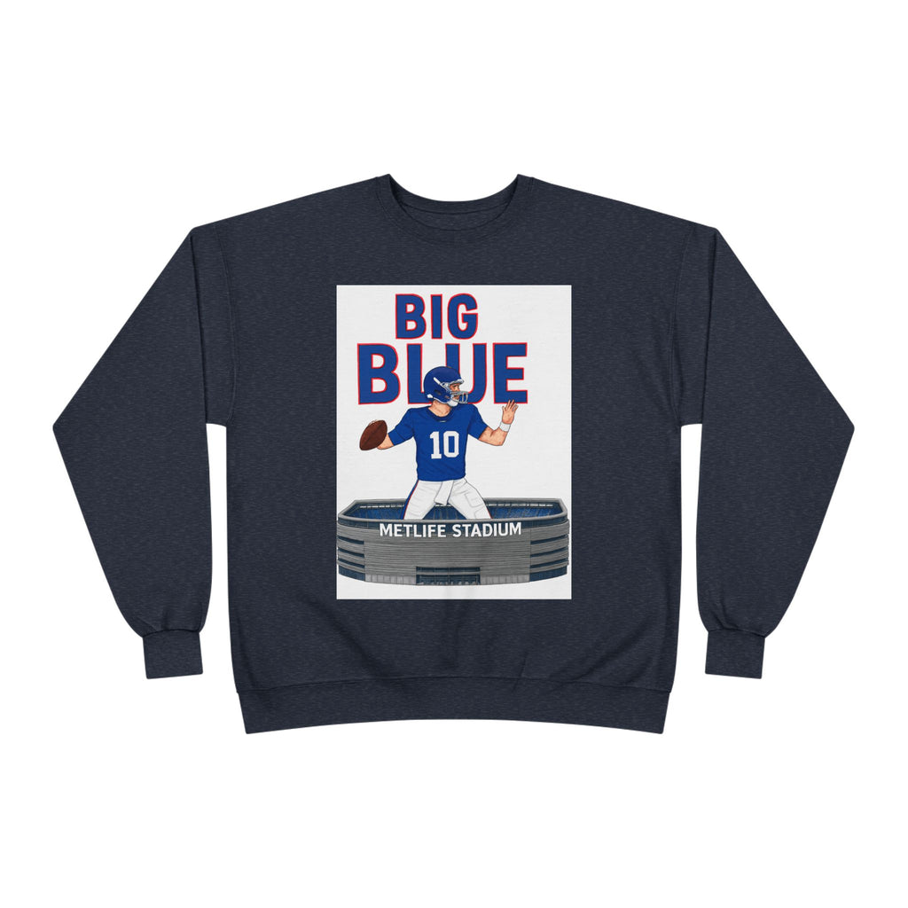 Big Blue '10' MetLife Stadium Crewneck Sweatshirt