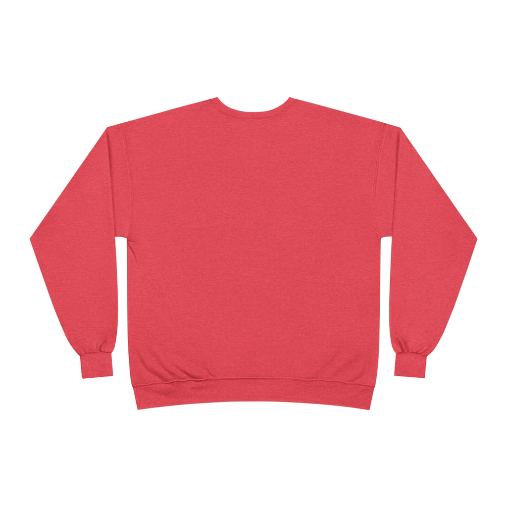 Cannabis Leaf Crewneck Sweatshirt — "Smoke Smart Today"