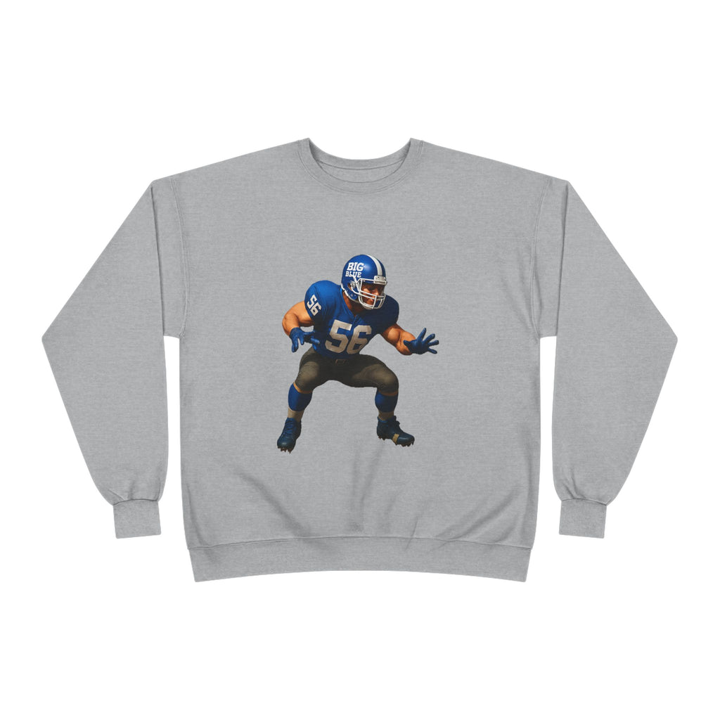 Football Linebacker Illustration Crewneck Sweatshirt