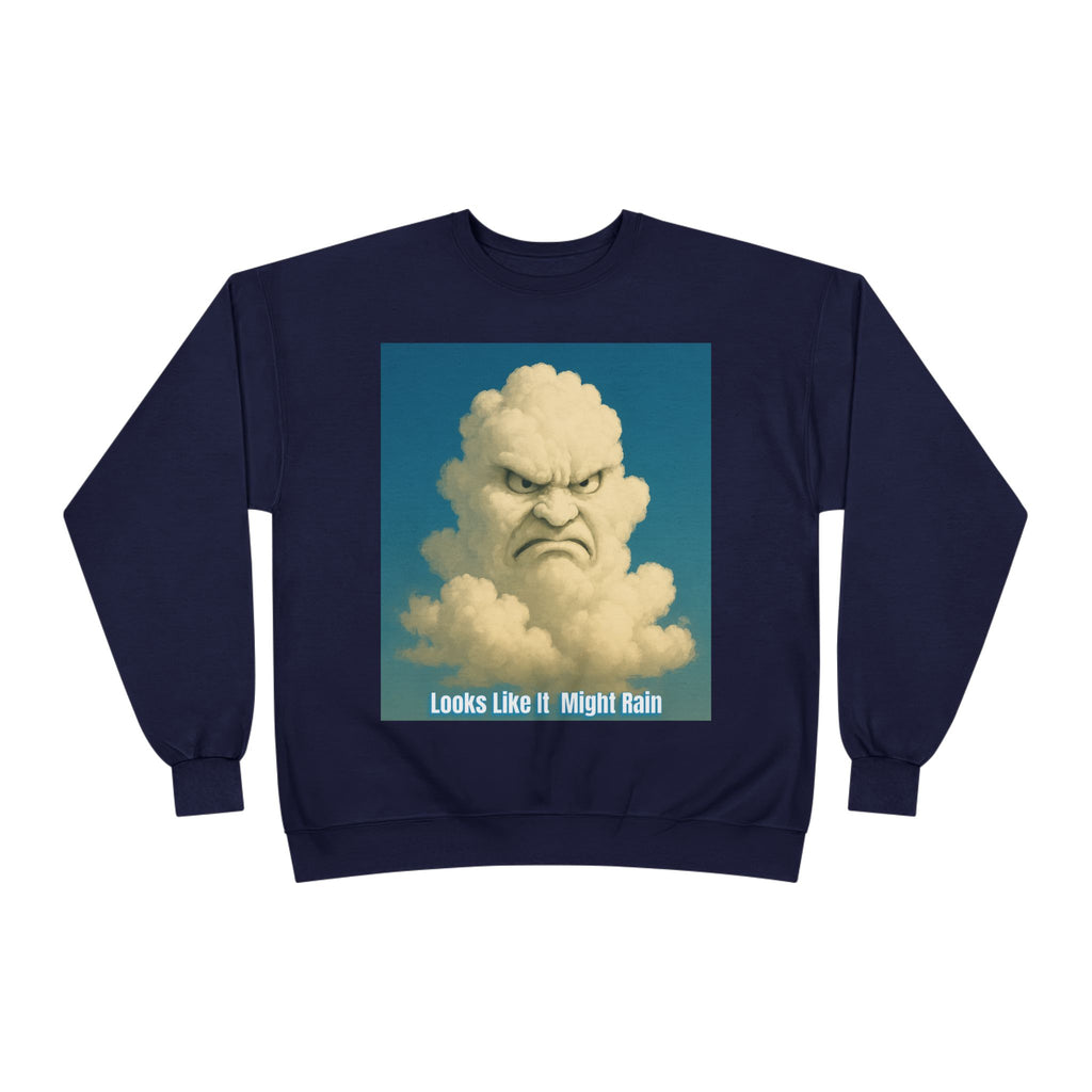 Angry Cloud 'Looks Like It Might Rain' Sweatshirt