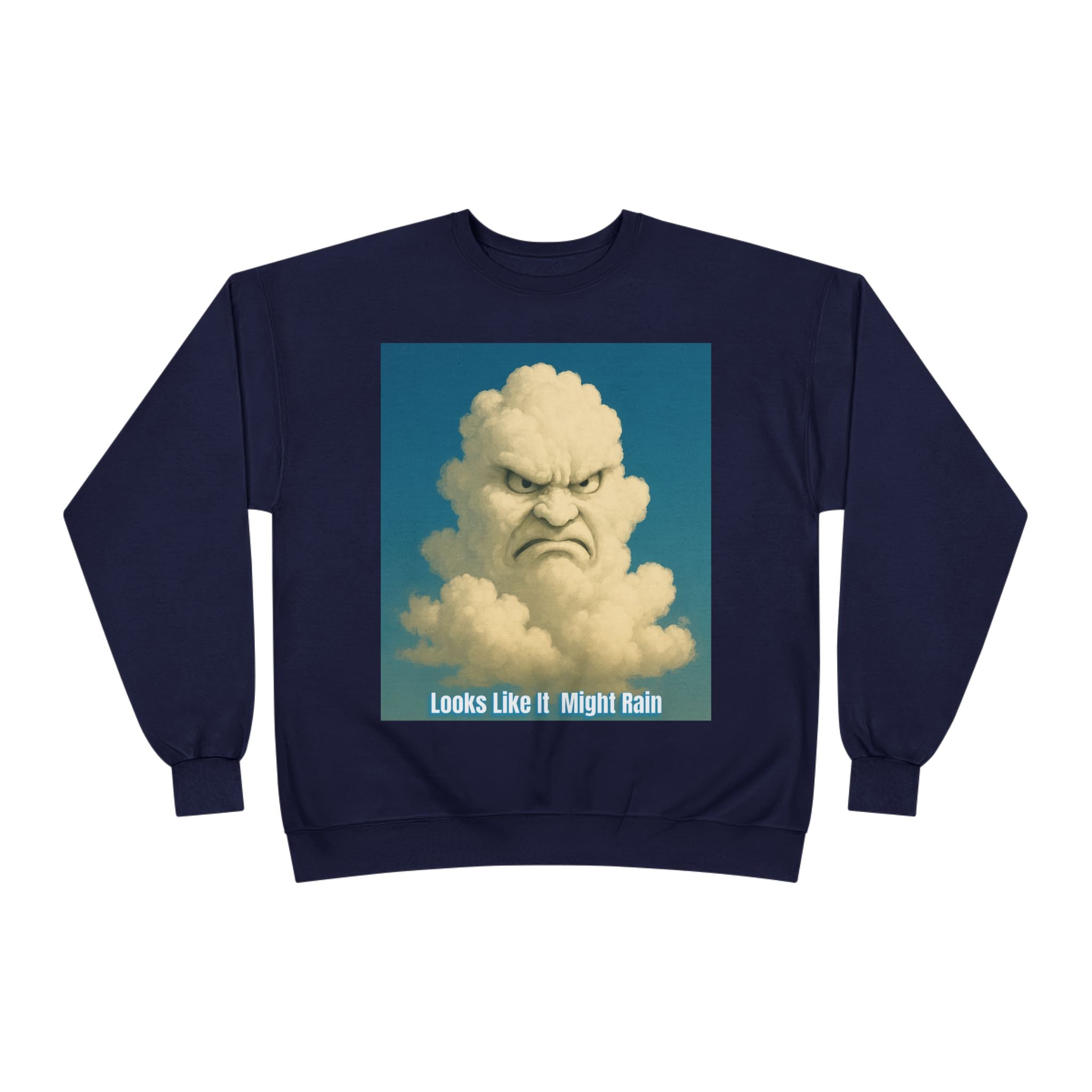 Angry Cloud 'Looks Like It Might Rain' Sweatshirt