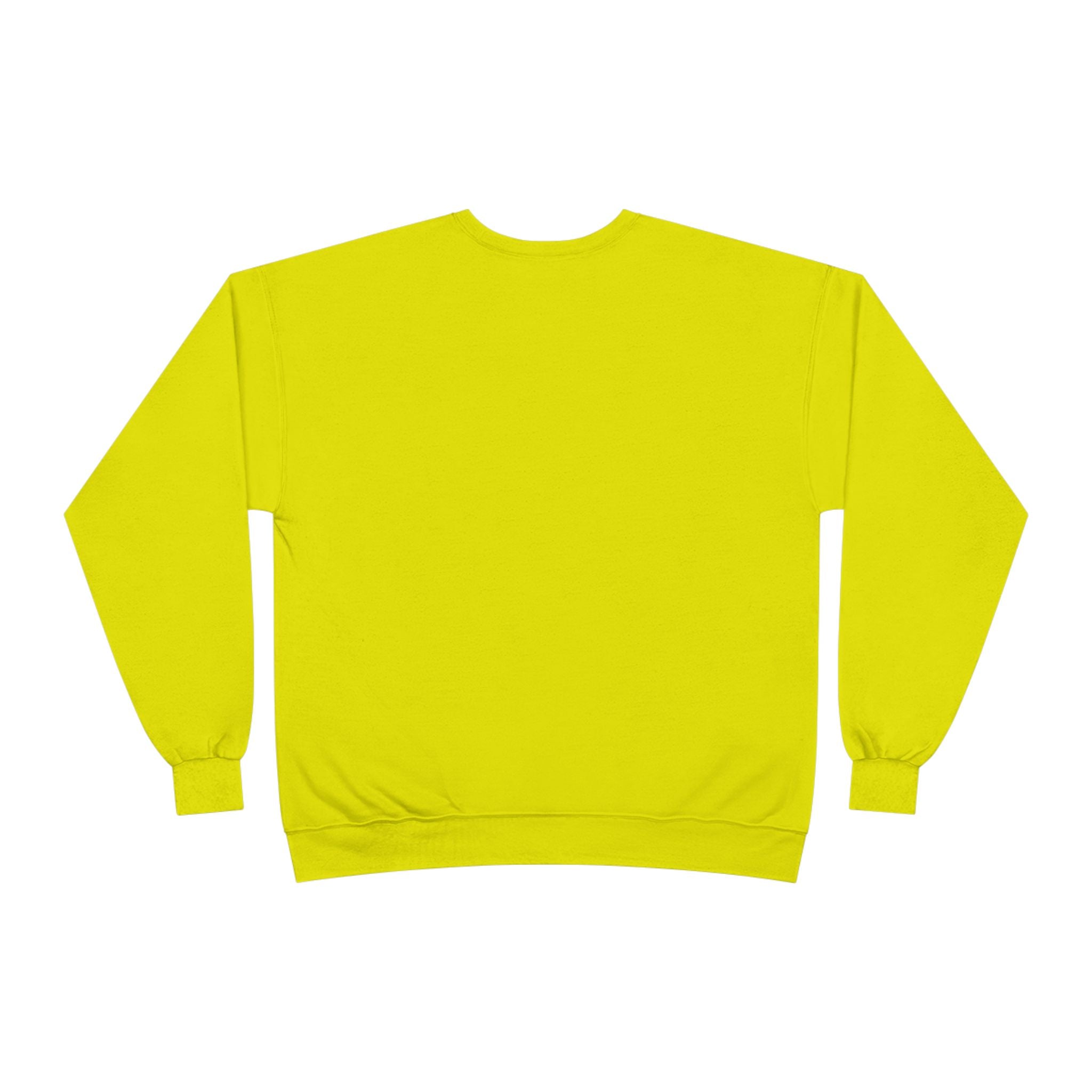 Crewneck Sweatshirt — "Boob Block" Hands Graphic Pullover