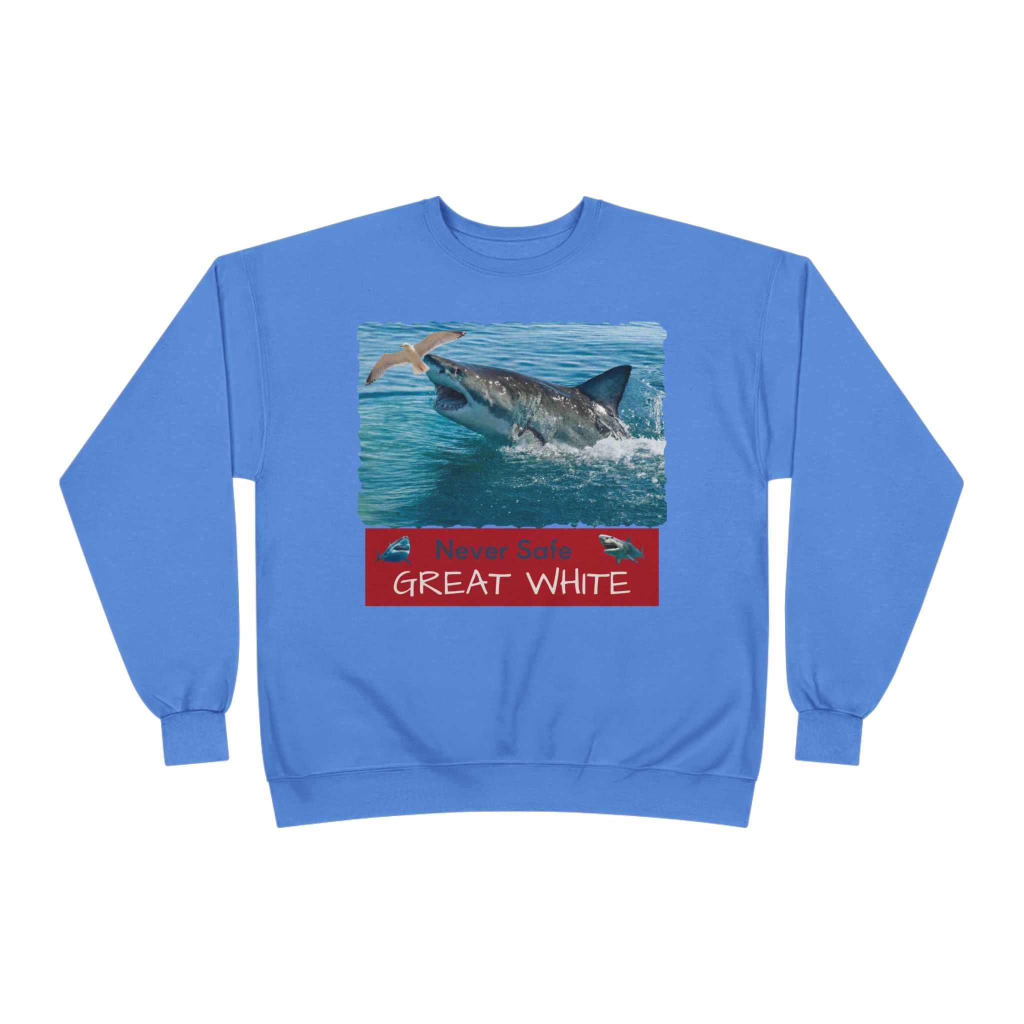 Great White Shark Crewneck Sweatshirt