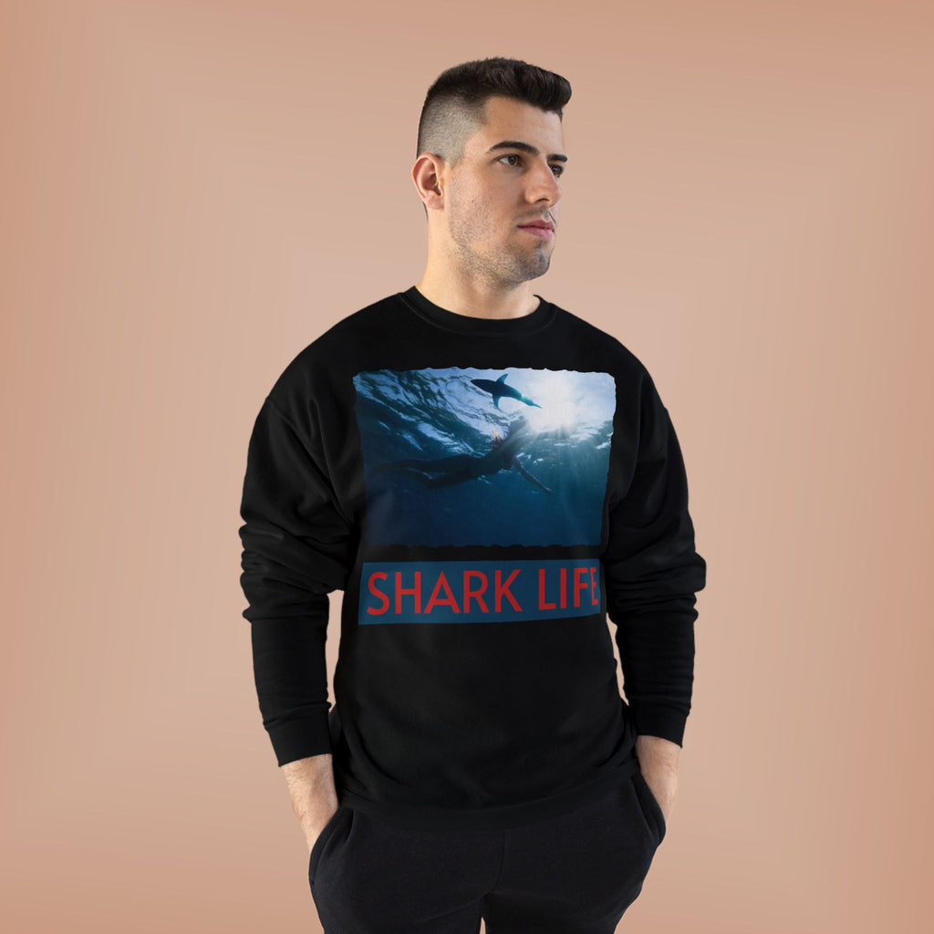 Ocean Sharks Photo Crewneck Sweatshirt