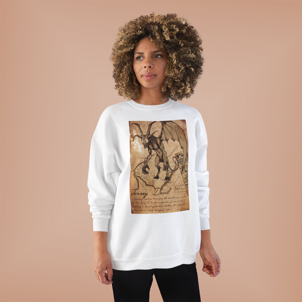 Vintage Demon Sketch Crewneck Sweatshirt