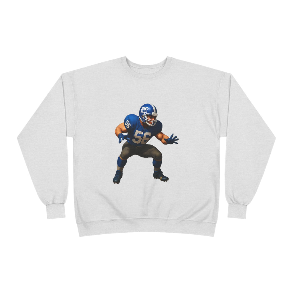 Football Linebacker Illustration Crewneck Sweatshirt