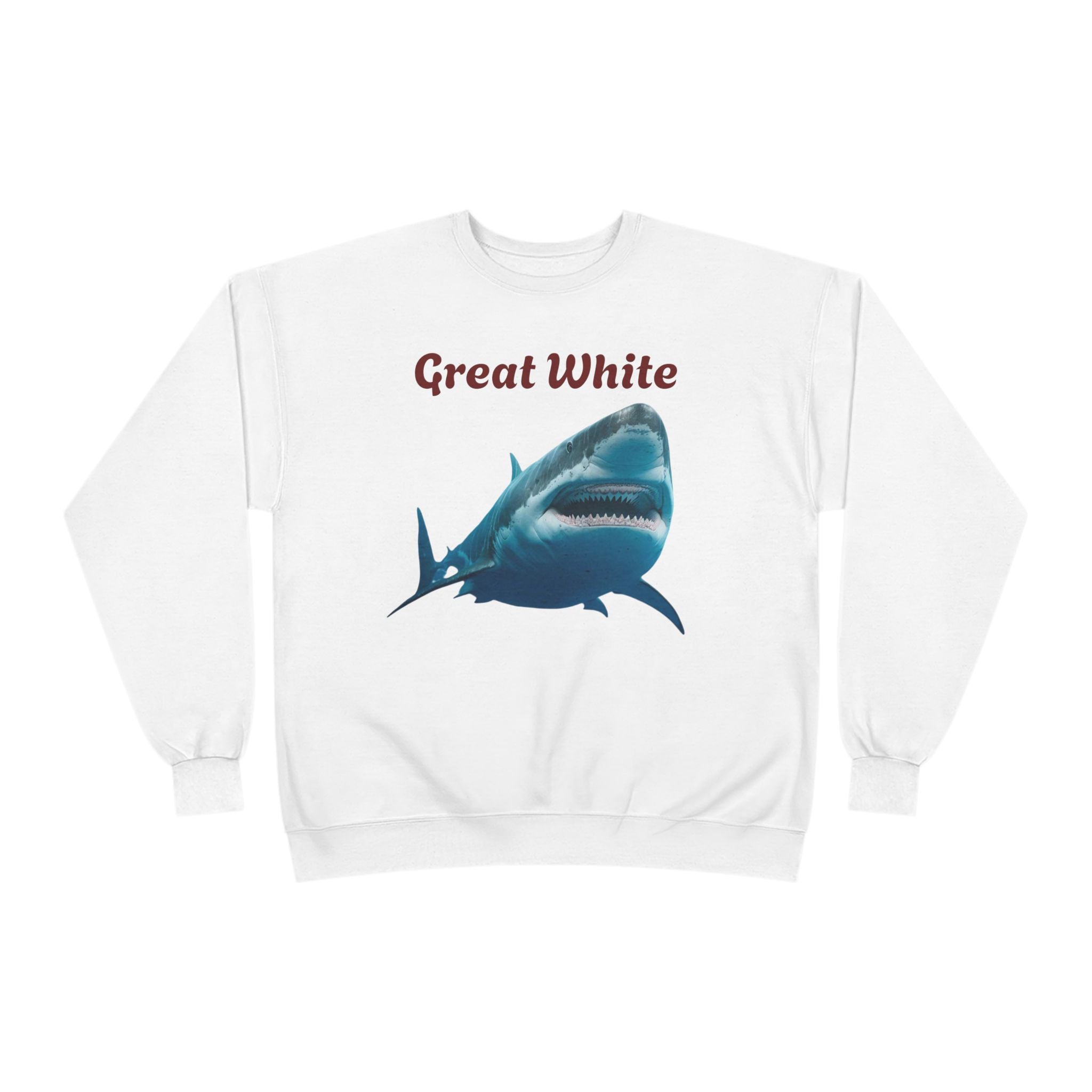 Great White Shark Crewneck Sweatshirt