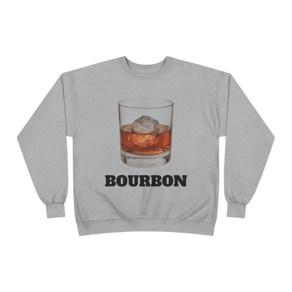 Bourbon Glass Sweatshirt — Vintage Whiskey Crewneck