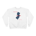 New Jersey State Crewneck Sweatshirt – Taylor Ham / Pork Roll Map Design
