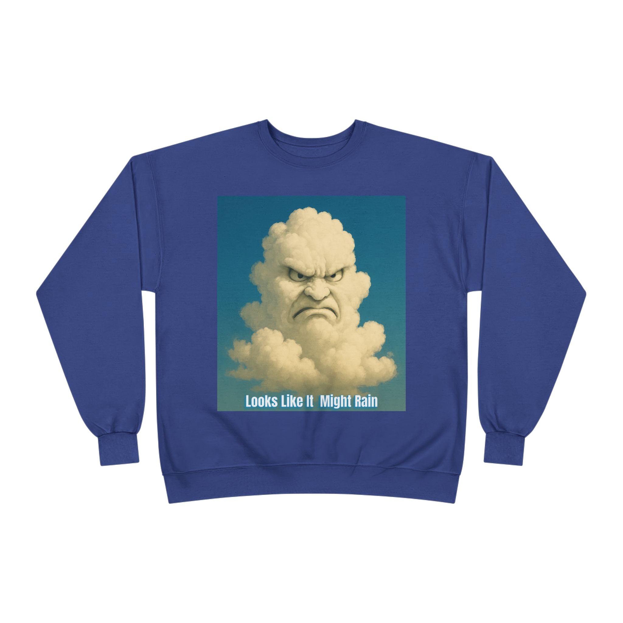 Angry Cloud 'Looks Like It Might Rain' Sweatshirt
