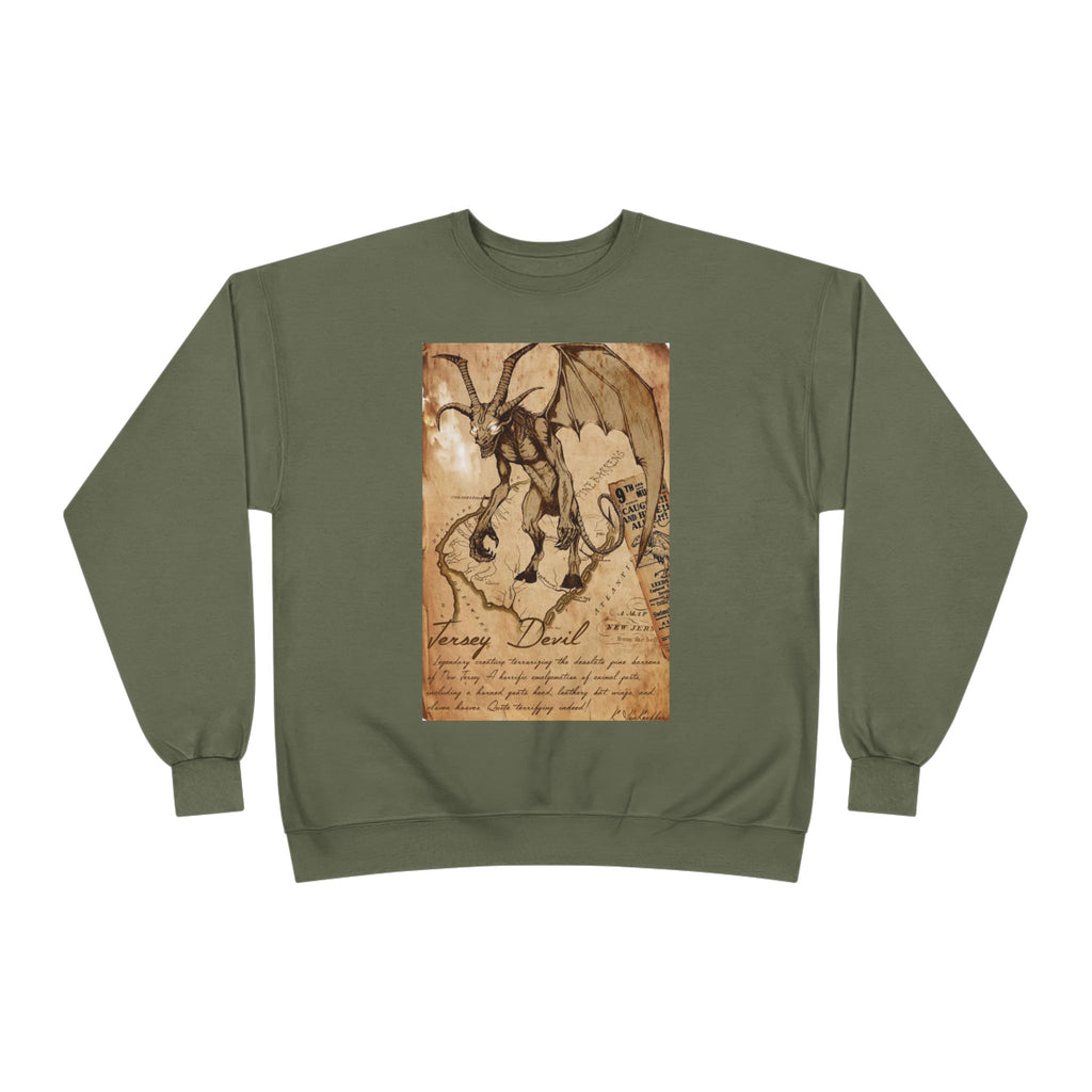 Vintage Demon Sketch Crewneck Sweatshirt