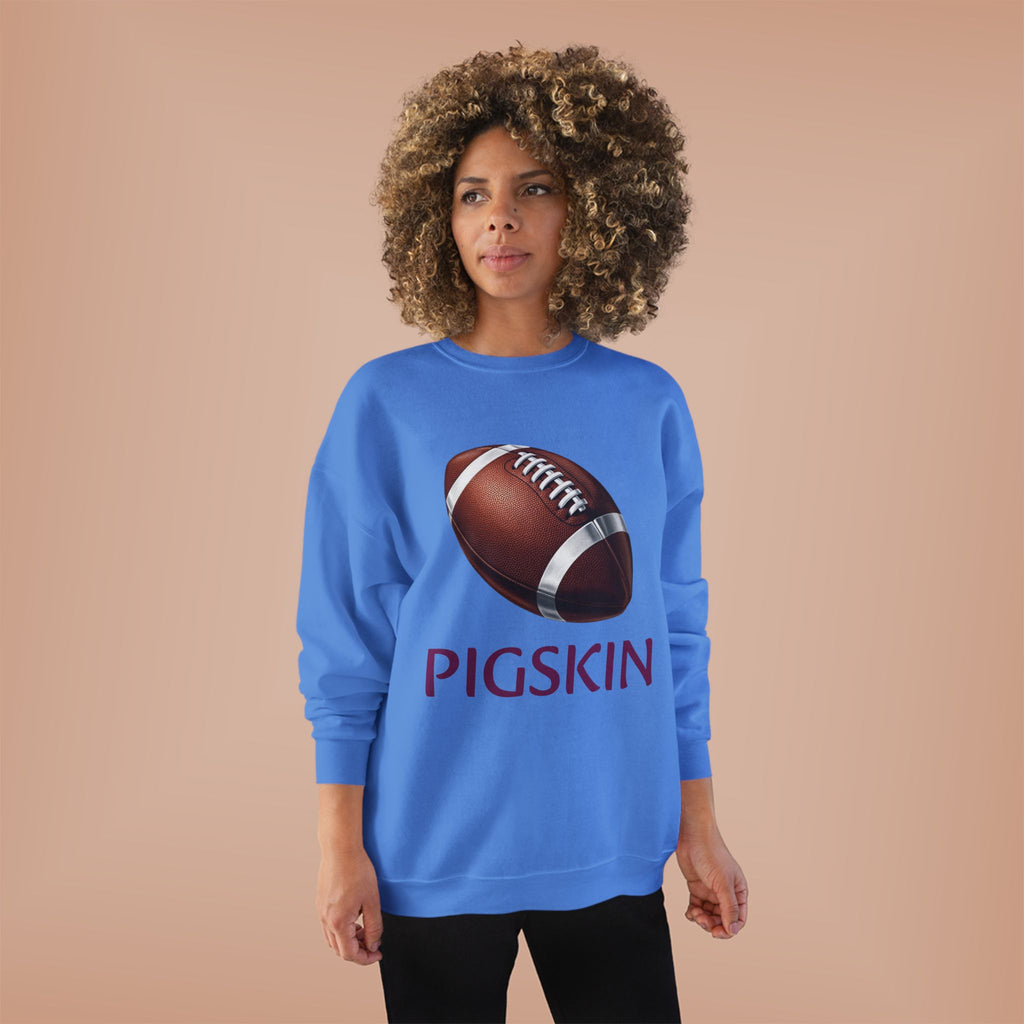 Football Vintage Graphic Sweatshirt — "Pigskin" Crewneck