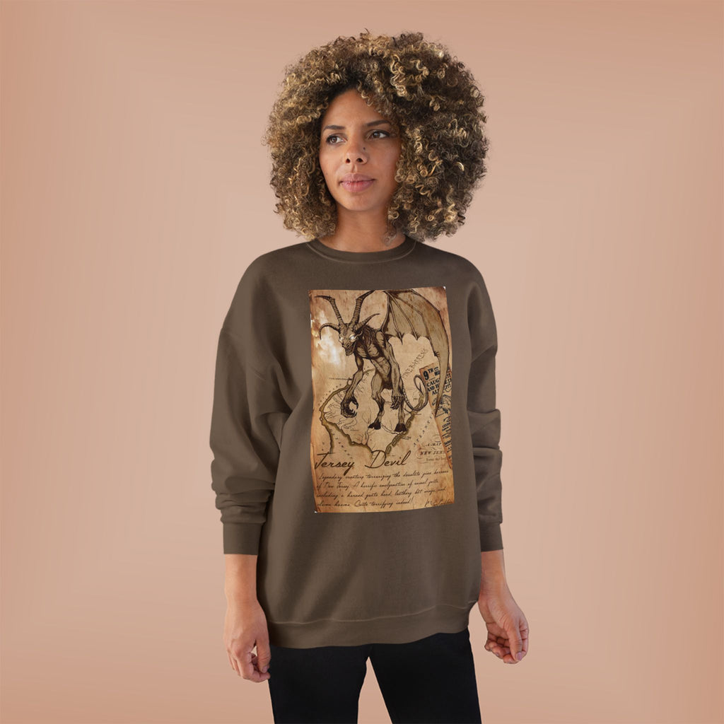 Vintage Demon Sketch Crewneck Sweatshirt