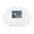 Great White Shark Crewneck Sweatshirt — Ocean Predator Graphic Sweatshirt
