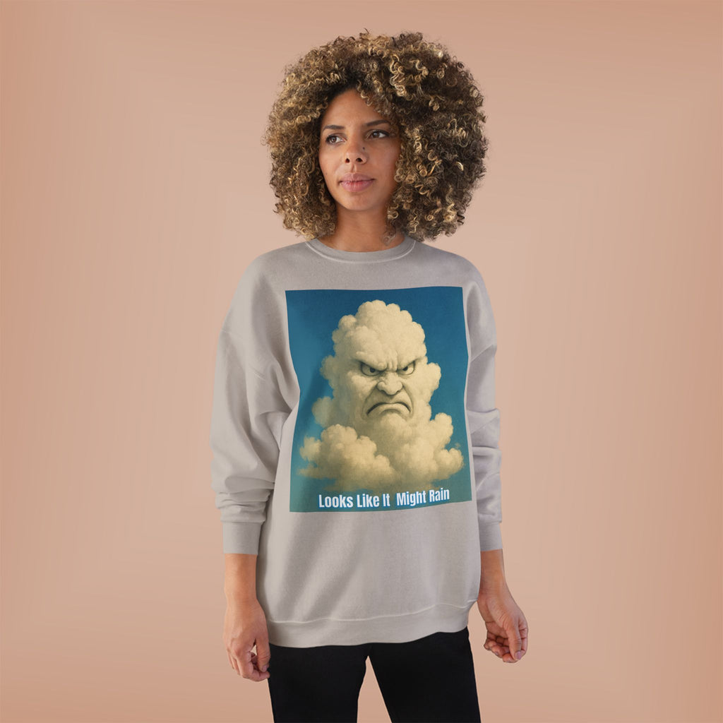 Angry Cloud 'Looks Like It Might Rain' Sweatshirt