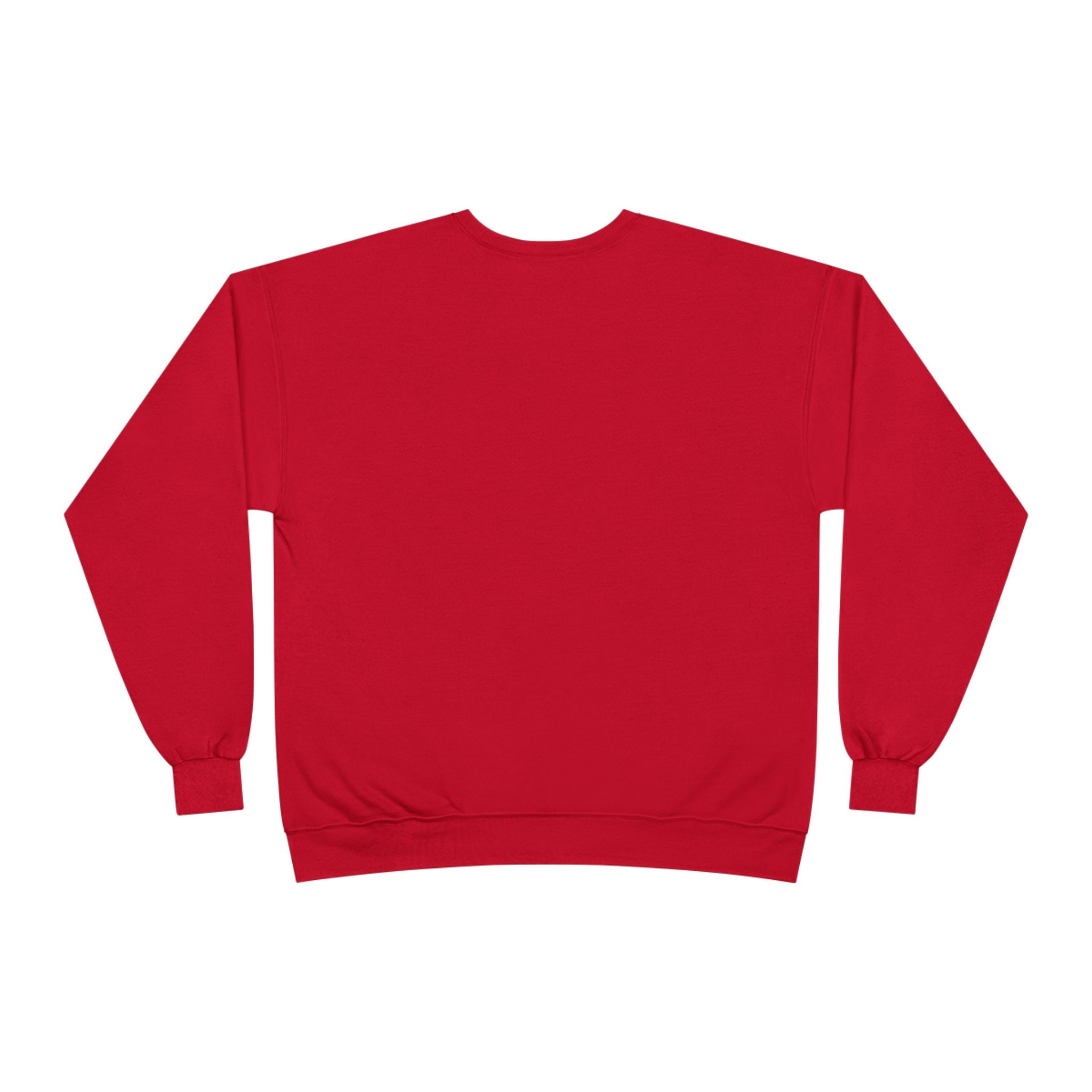 Crewneck Sweatshirt - “My Face Is Up Here” Arrow Graphic