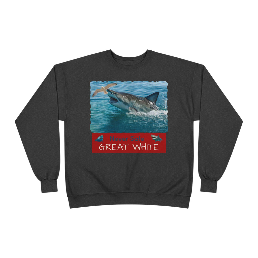 Great White Shark Crewneck Sweatshirt