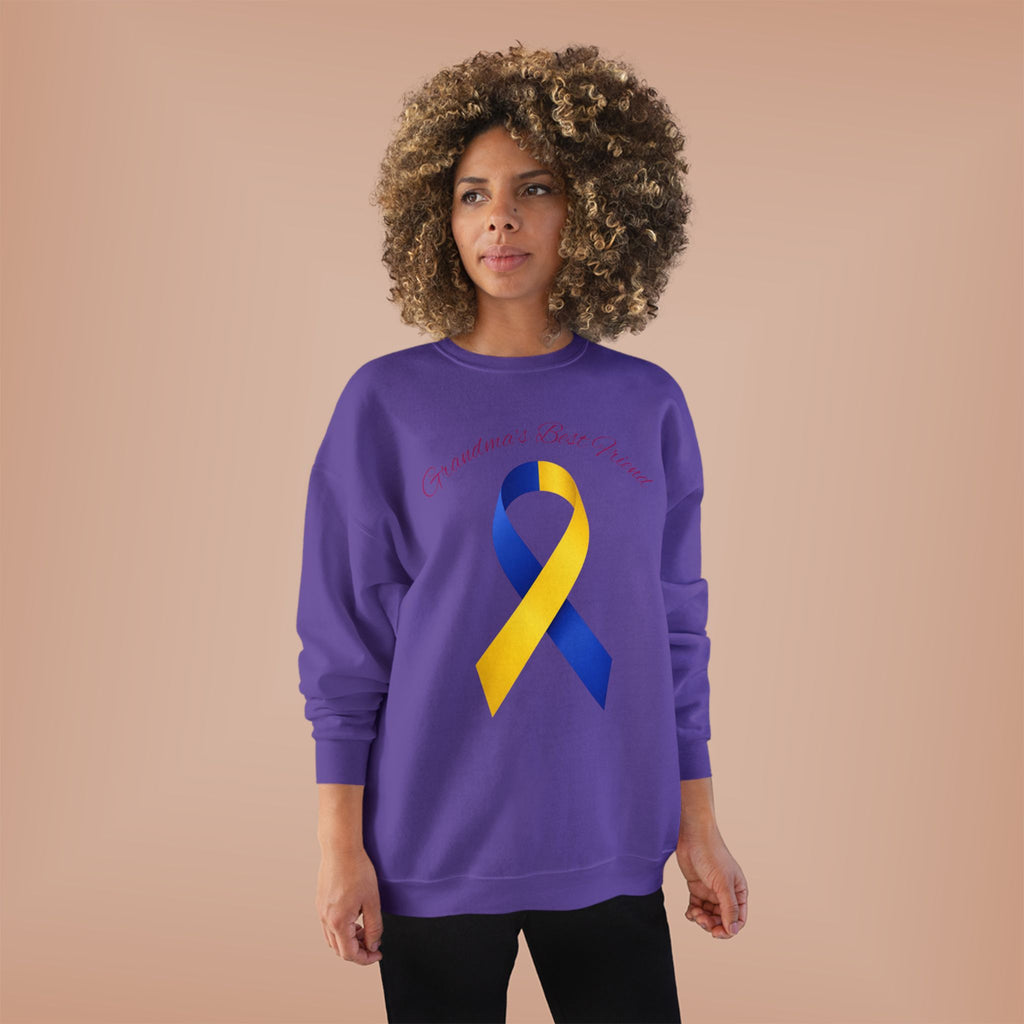 Grandma's Brave Cancer Ribbon Sweatshirt