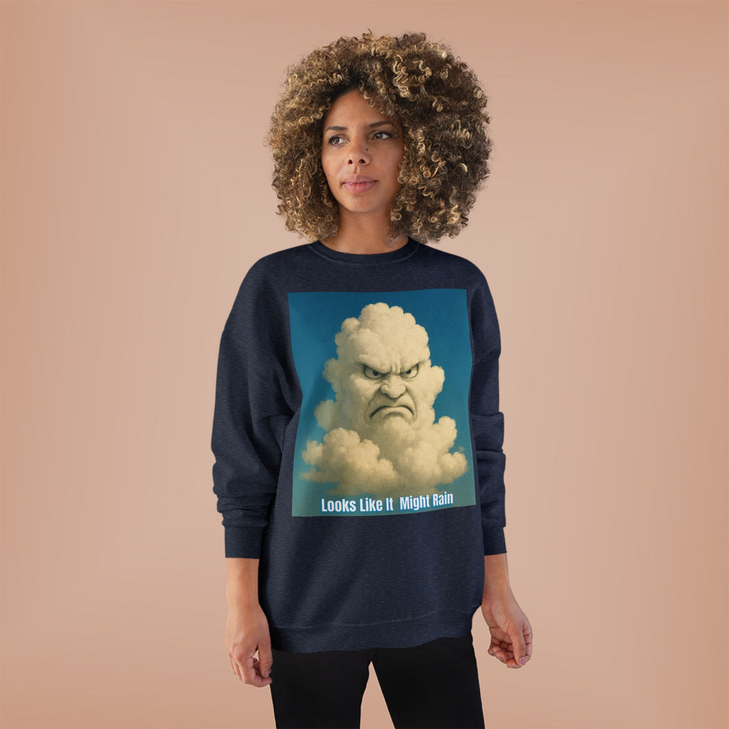 Angry Cloud 'Looks Like It Might Rain' Sweatshirt