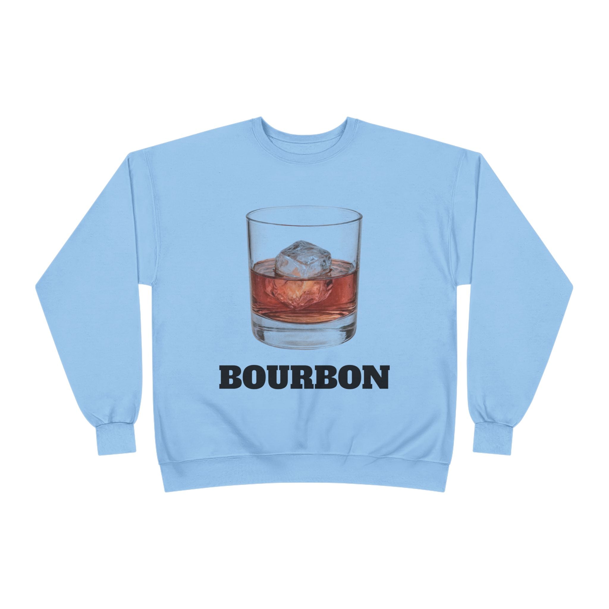 Bourbon Glass Sweatshirt — Vintage Whiskey Crewneck