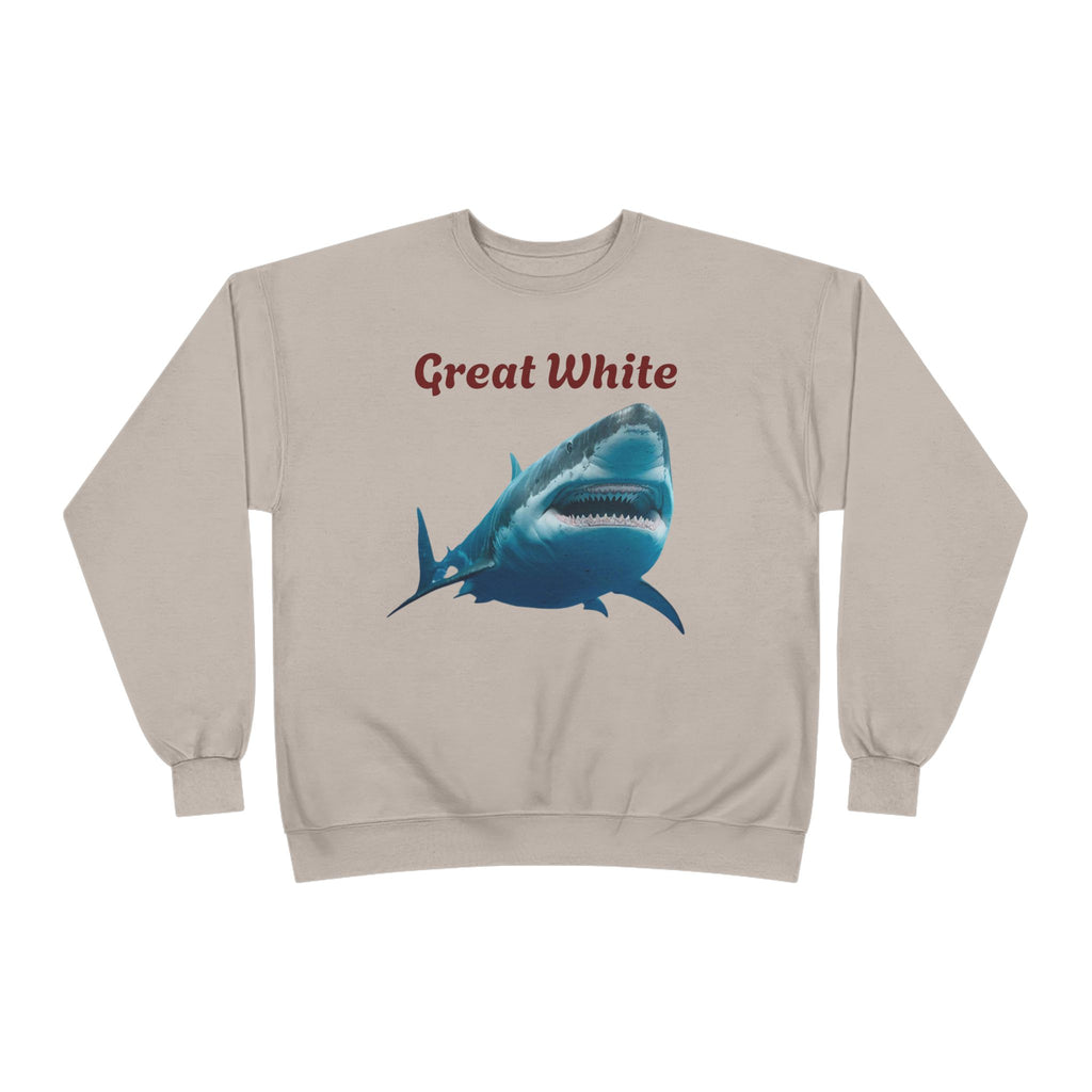 Great White Shark Crewneck Sweatshirt