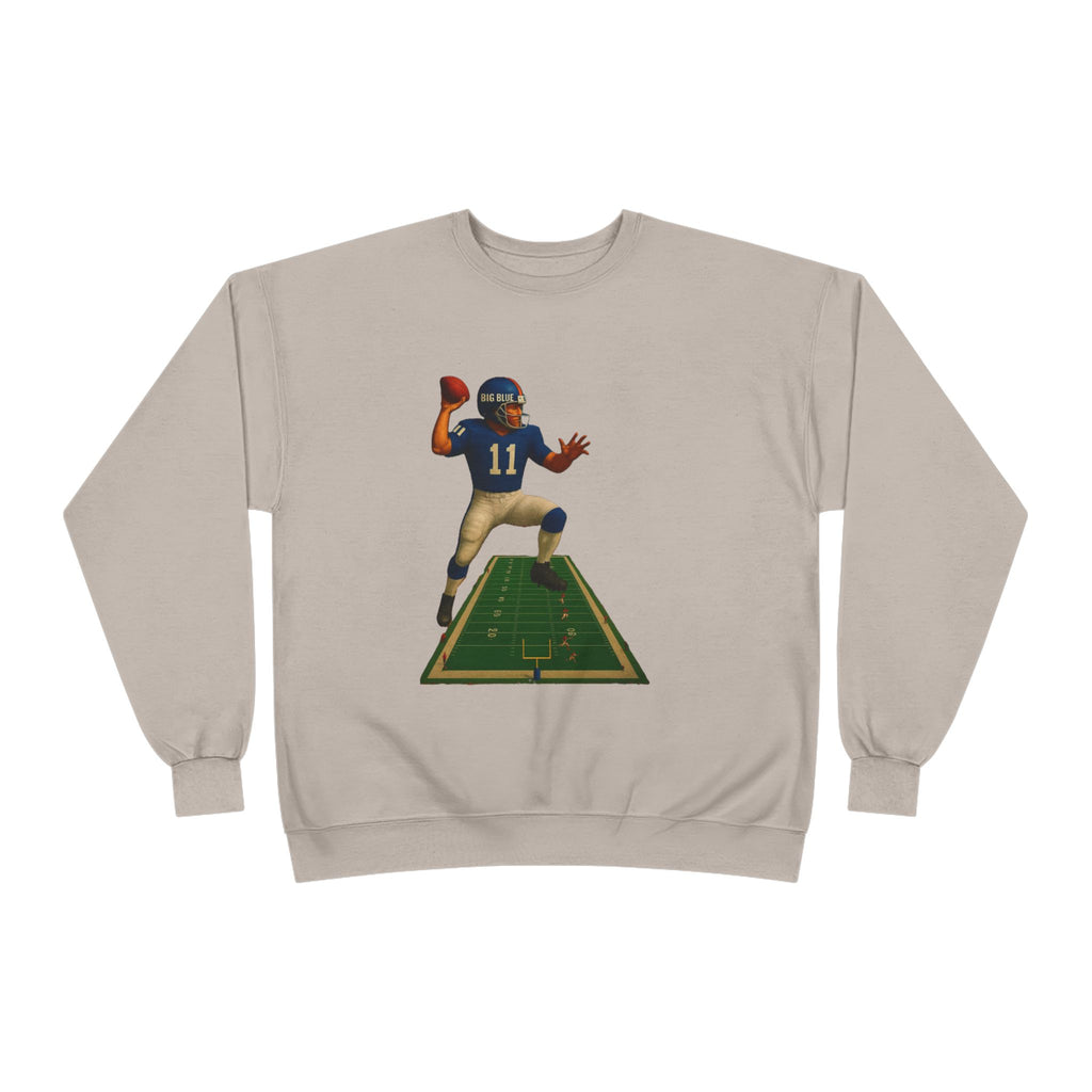 Football Quarterback Graphic Crewneck Sweatshirt