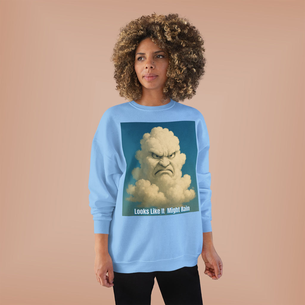 Angry Cloud 'Looks Like It Might Rain' Sweatshirt