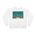 Welcome To Australia Crewneck Sweatshirt — Beach Aerial Photo Travel Sweater