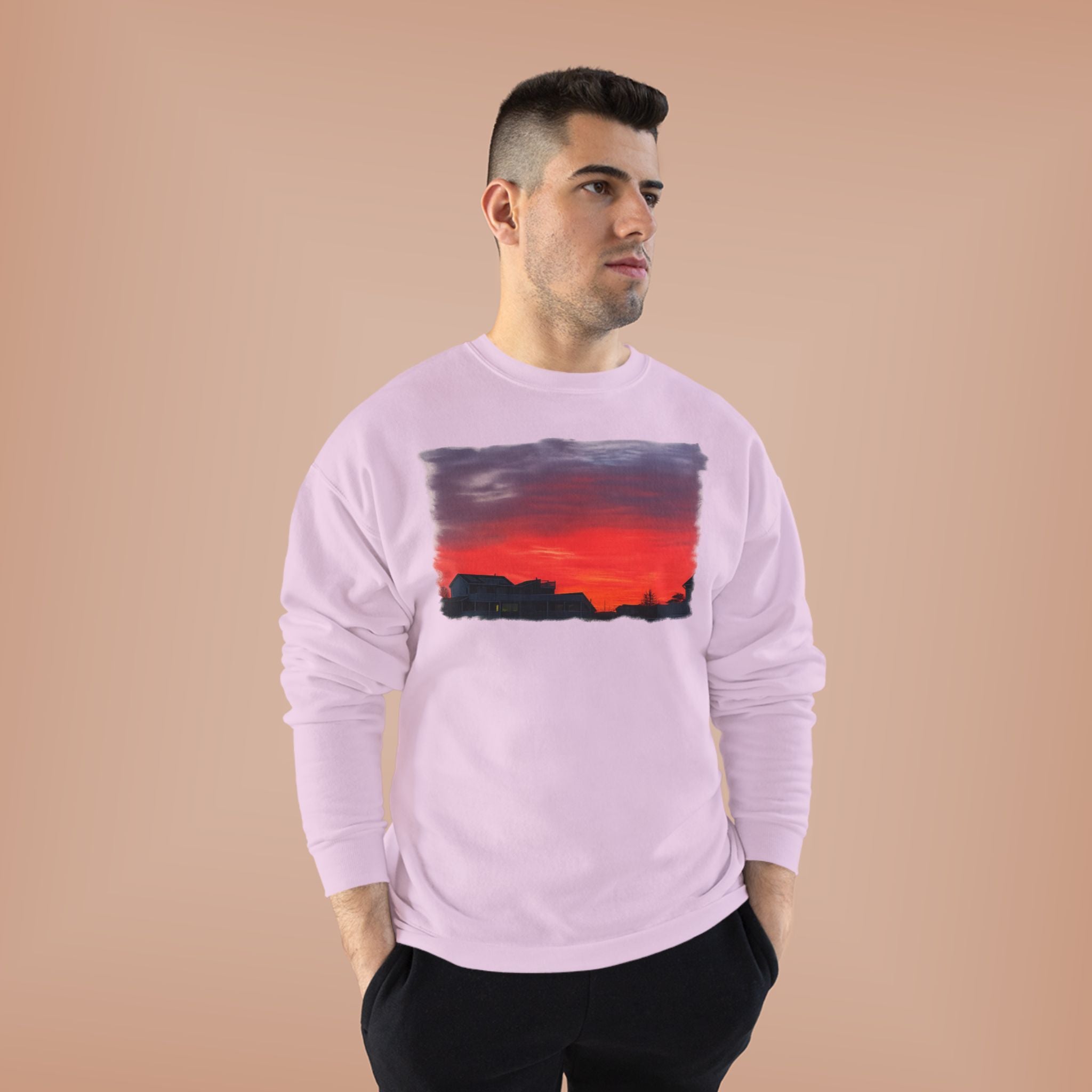 Sunset Skyline Crewneck Sweatshirt