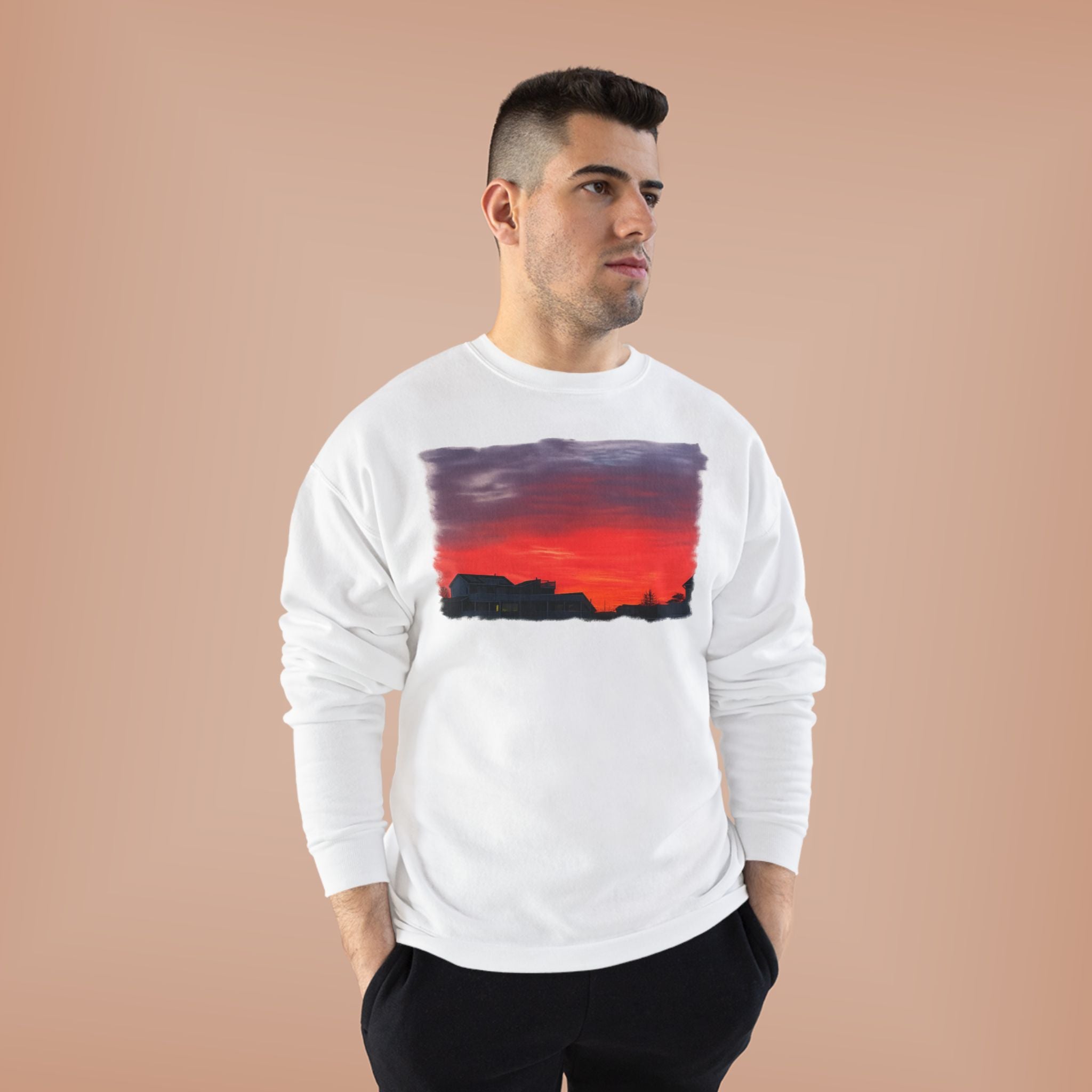 Sunset Skyline Crewneck Sweatshirt