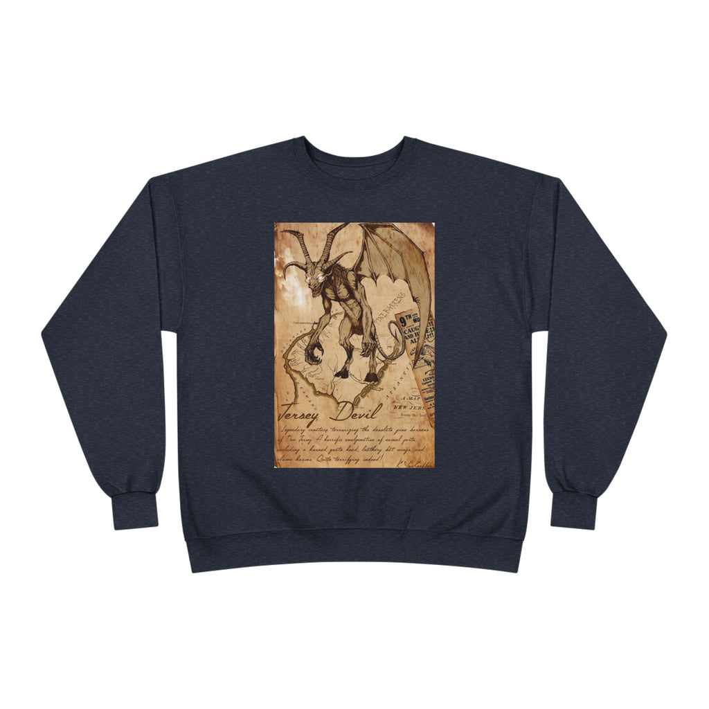 Vintage Demon Sketch Crewneck Sweatshirt