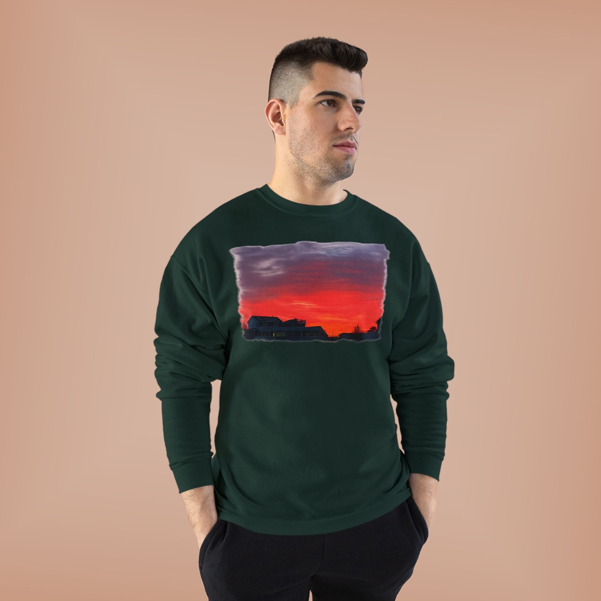 Sunset Skyline Crewneck Sweatshirt